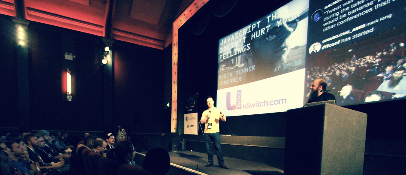 Photo of confwall at ffconf 2015