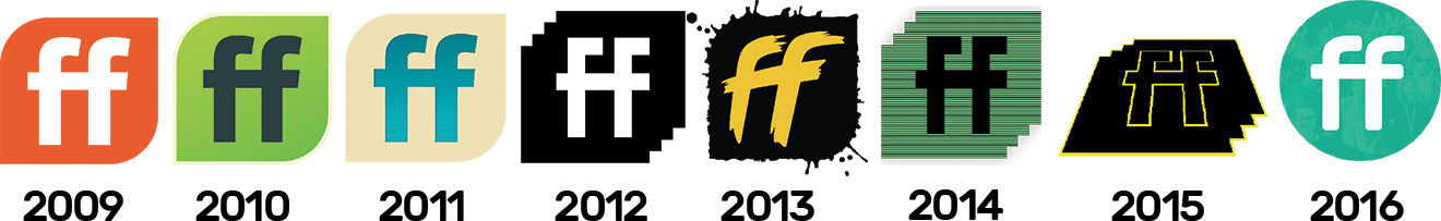 ffconf logos over the years