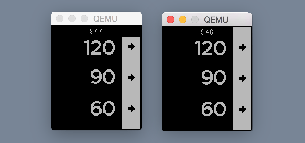 BASALT status bar layer order