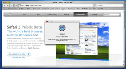 Safari 3 public